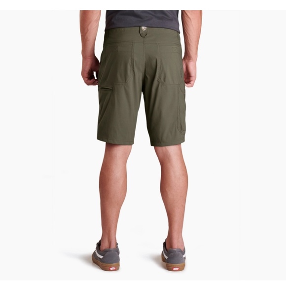 Kuhl Men's Renegade Hiking Shorts Olive 34 Climbing Outdoors Casual Lightweight - Picture 2 of 16